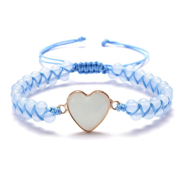 Heart of the Sea Blue Jasper Wrap Bracelet-Your Soul Place